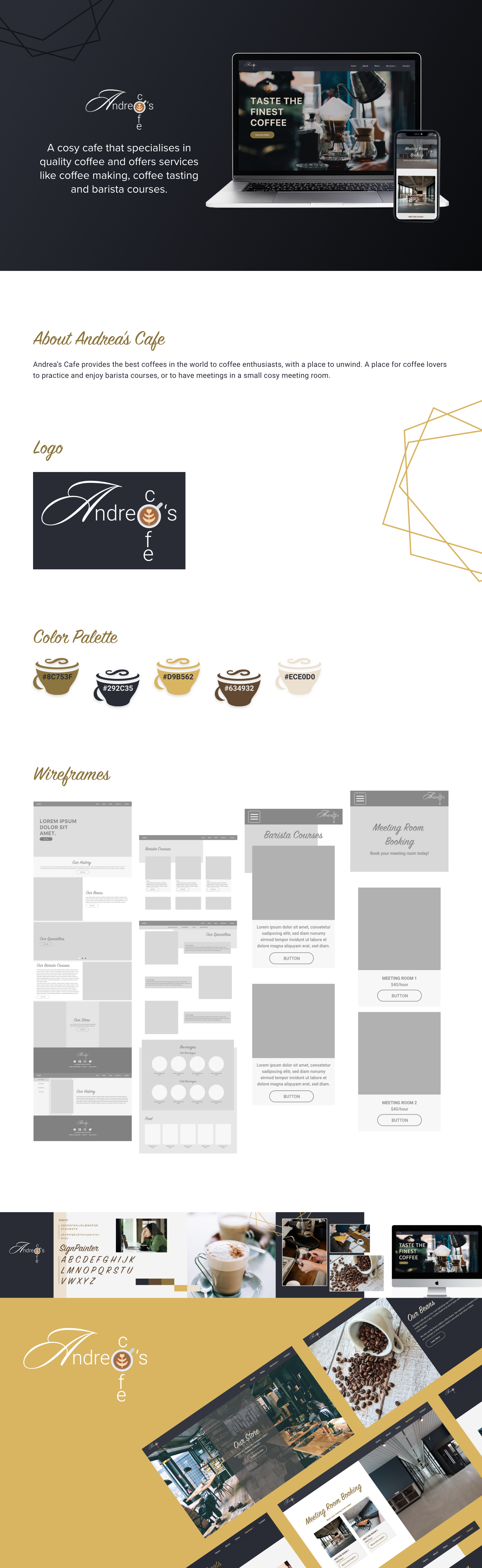 Andrea's Cafe Project